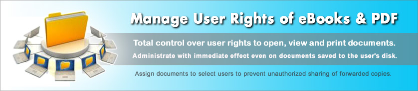 दस्तावेज़ और ईबुक्स के लिए डिजिटल अधिकार प्रबंधन (डीआरएम)