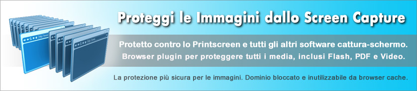 Copy Protection Per Immagini, Pagine Web e Web Media
