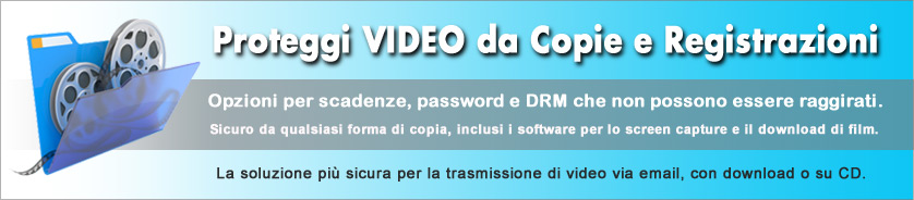 Protezione contro la copia e Gestione dei Diritti (DRM) per Video